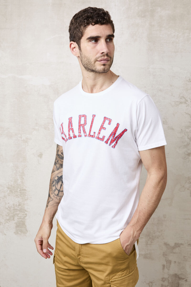 Bowery Nyc 1423 T-Shirt Harlem bianca