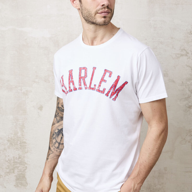 Bowery Nyc 1423 T-Shirt Harlem bianca
