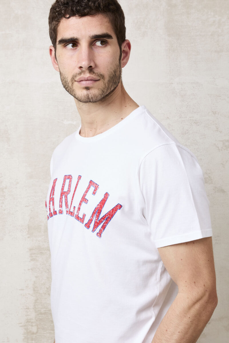 Bowery Nyc 1423 T-Shirt Harlem bianca - Image 5