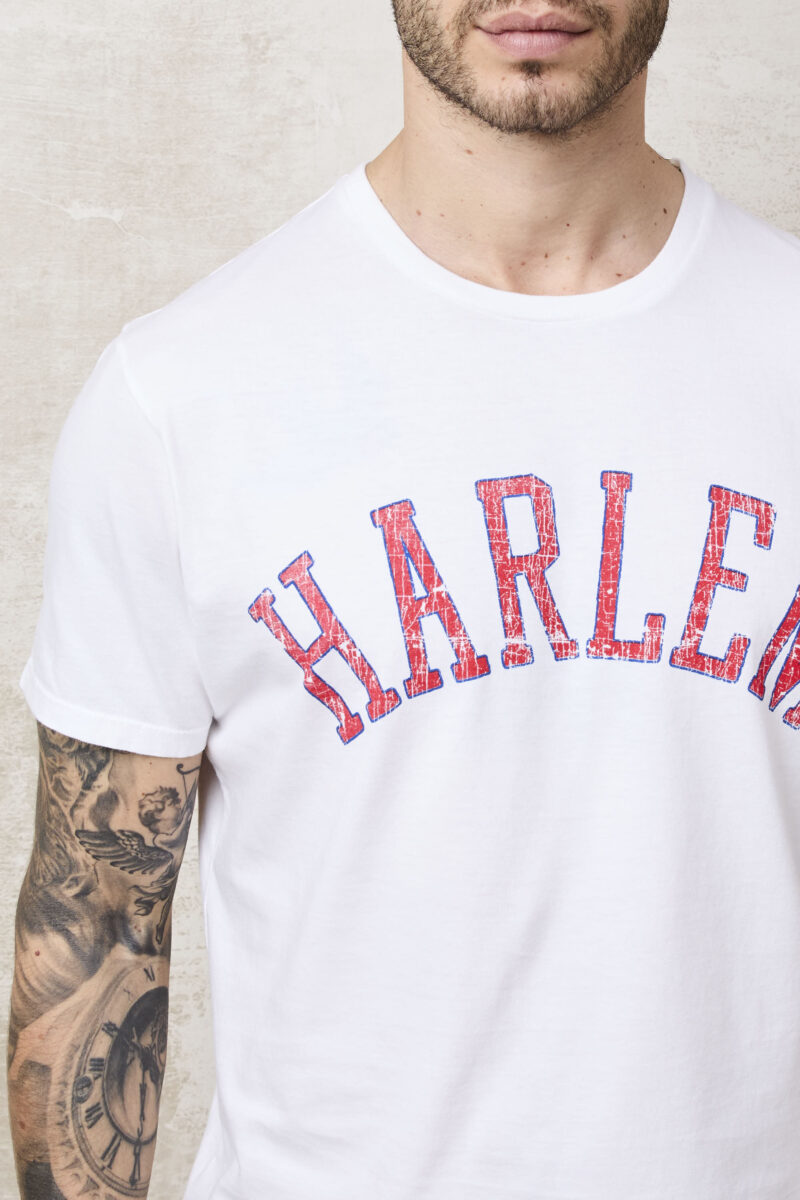 Bowery Nyc 1423 T-Shirt Harlem bianca - Image 6