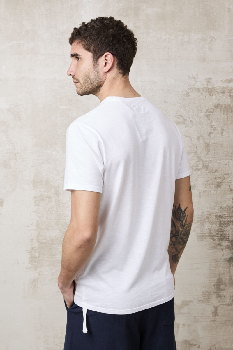 pvnk 1416 Men's White Brooklyn Graphic T-Shirt - Casual & Urban Tee - Image 3