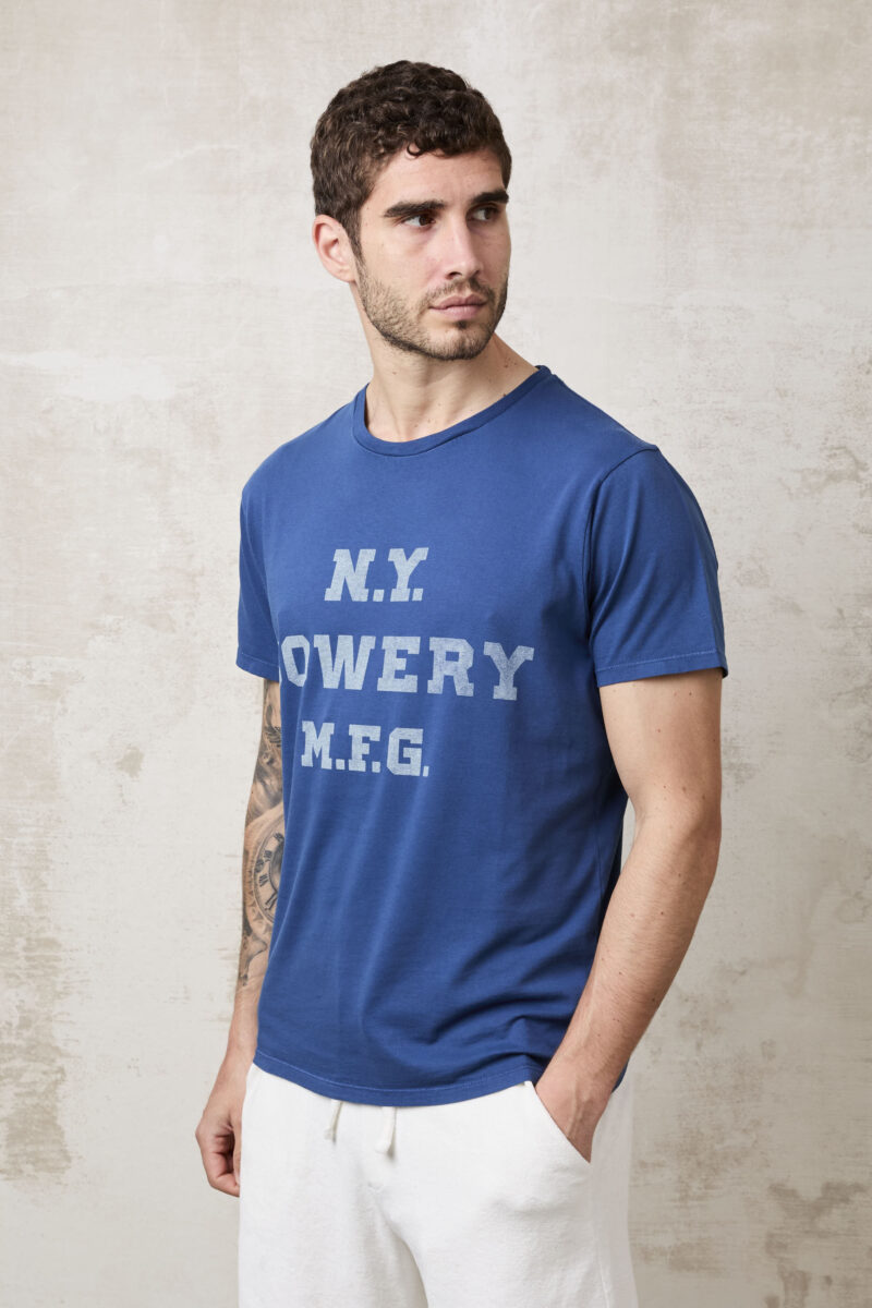 pvnk 1418 Men's Bluette N.Y. Graphic T-Shirt - Trendy & Casual Tee - Image 2