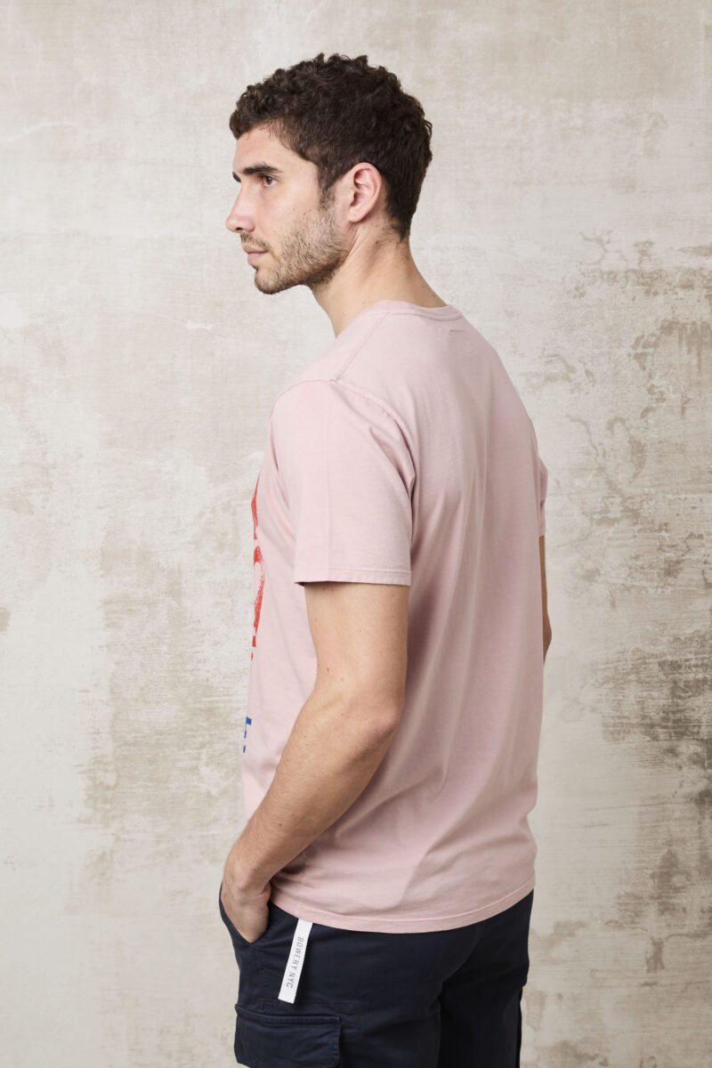 pvnk 1420 Men's Pink Surfing Graphic T-Shirt - Casual & Stylish Tee - Image 4