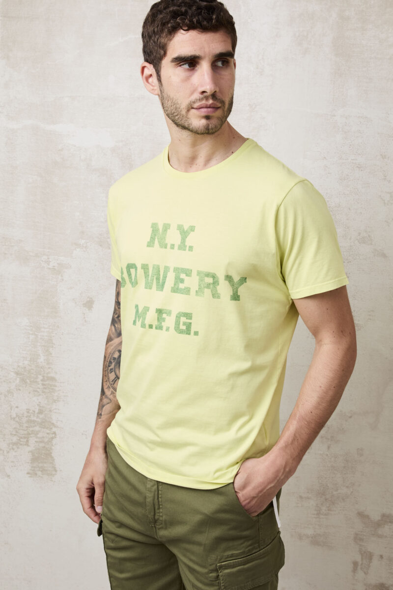 pvnk 1419 Men's Fluorescent N.Y. Graphic T-Shirt - Bold & Trendy Tee