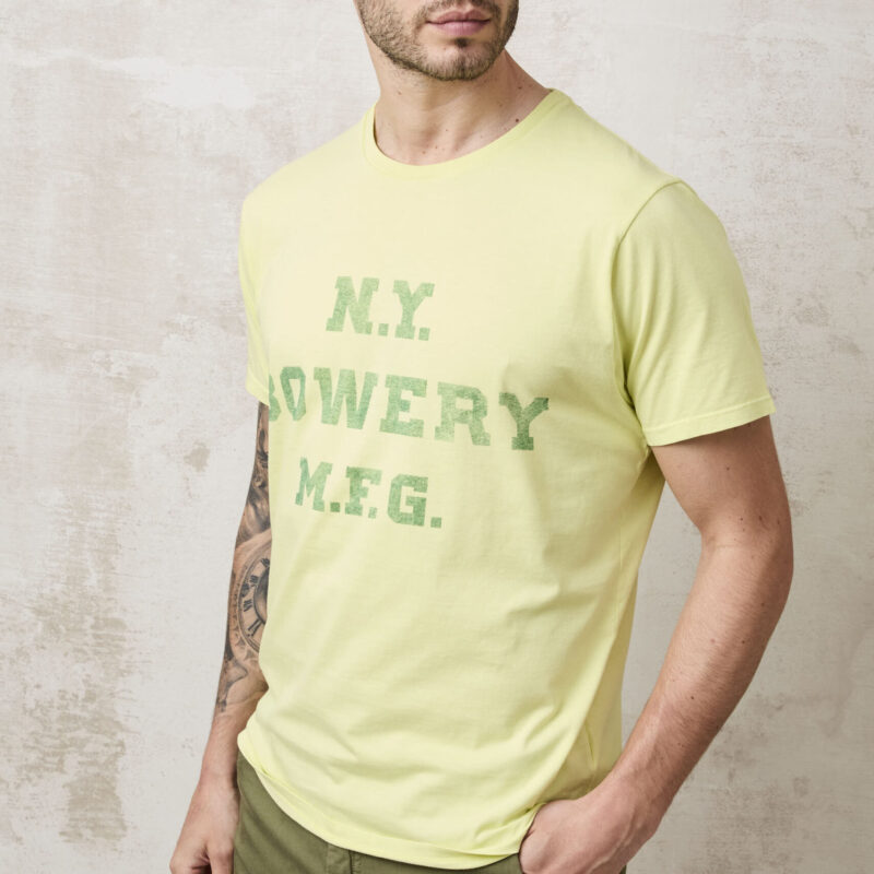 pvnk 1419 Men's Fluorescent N.Y. Graphic T-Shirt - Bold & Trendy Tee