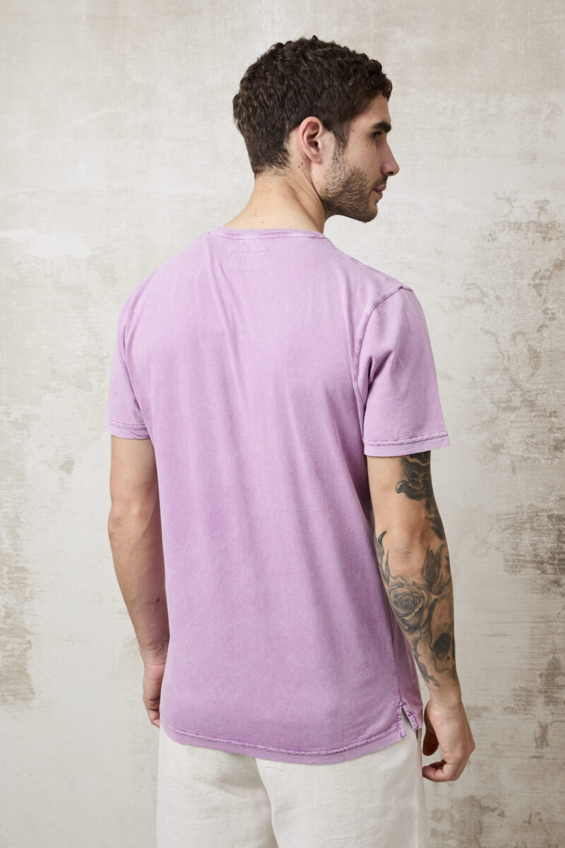 Bowery Nyc 1414 T-Shirt Macchina lilla - Image 5