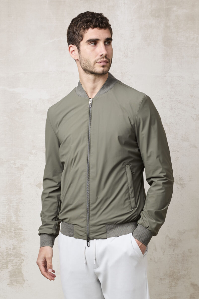 pvnk 1313 Men's Sage Green Bomber Jacket - Modern & Versatile Outerwear - Image 4