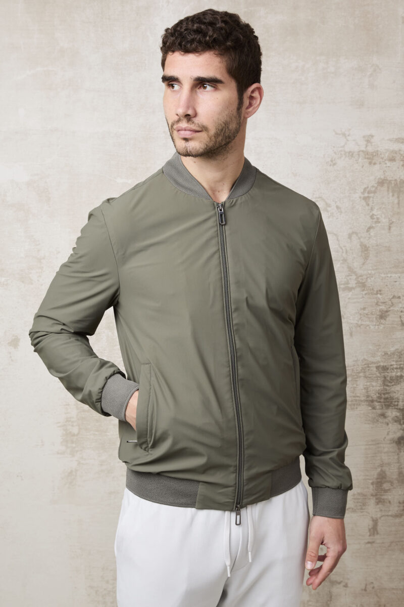 pvnk 1313 Men's Sage Green Bomber Jacket - Modern & Versatile Outerwear - Image 5