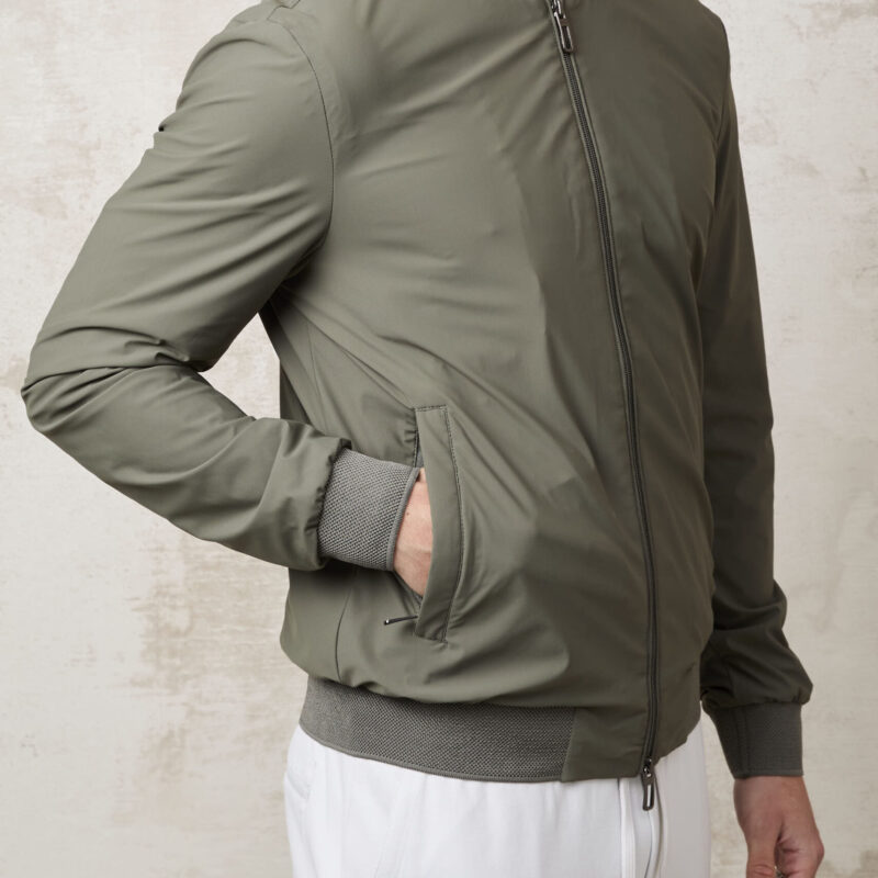 pvnk 1313 Men's Sage Green Bomber Jacket - Modern & Versatile Outerwear