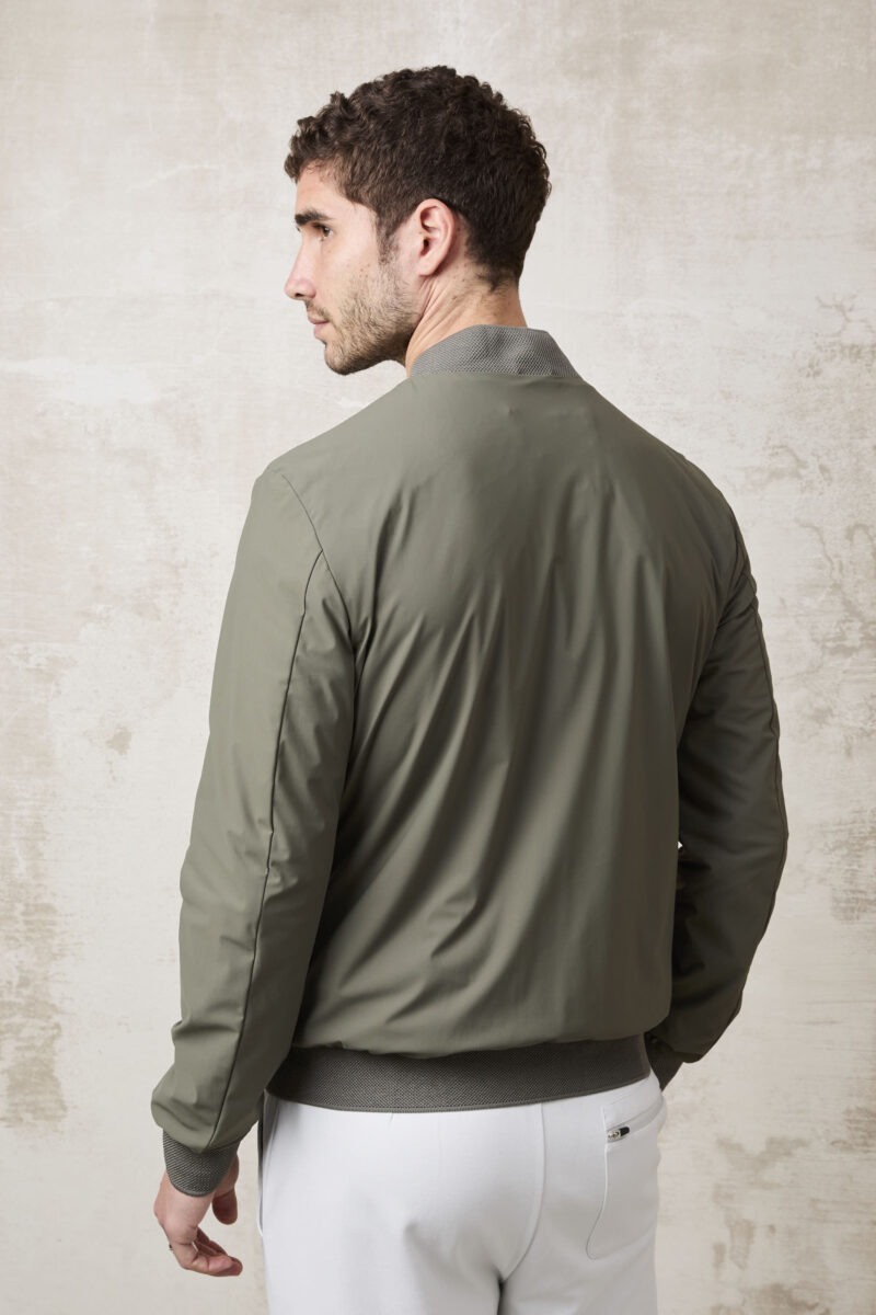 pvnk 1313 Men's Sage Green Bomber Jacket - Modern & Versatile Outerwear - Image 6