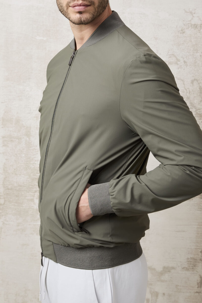 pvnk 1313 Men's Sage Green Bomber Jacket - Modern & Versatile Outerwear - Image 7