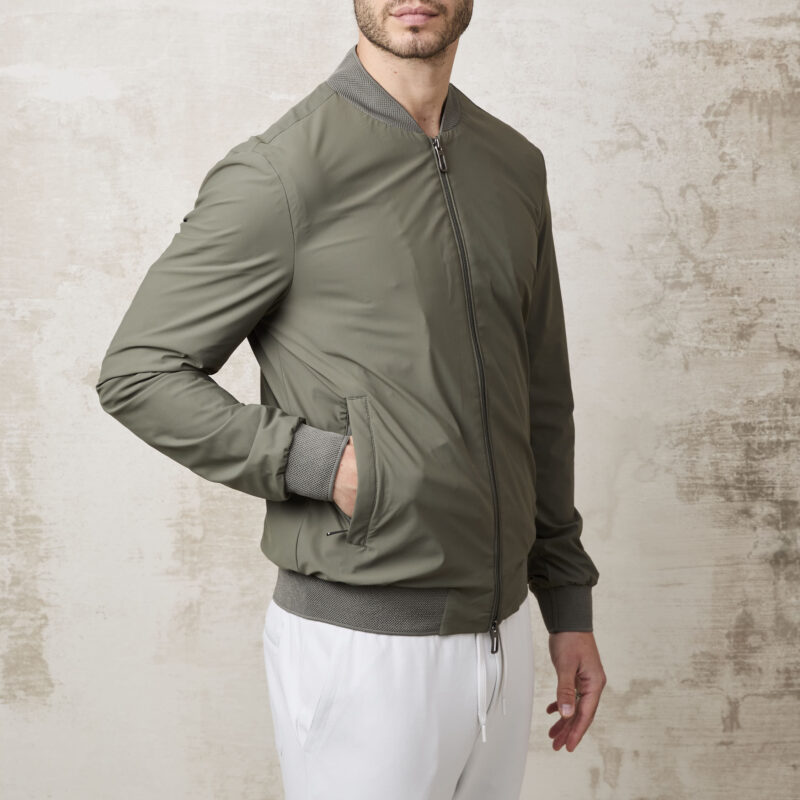 pvnk 1313 Men's Sage Green Bomber Jacket - Modern & Versatile Outerwear - Image 9