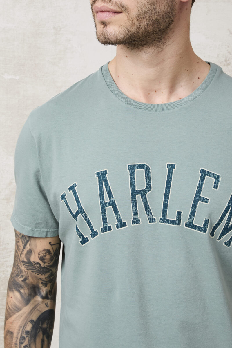 pvnk 1424 Men's Harlem Green T-Shirt - Stylish & Comfortable Graphic Tee - Image 6