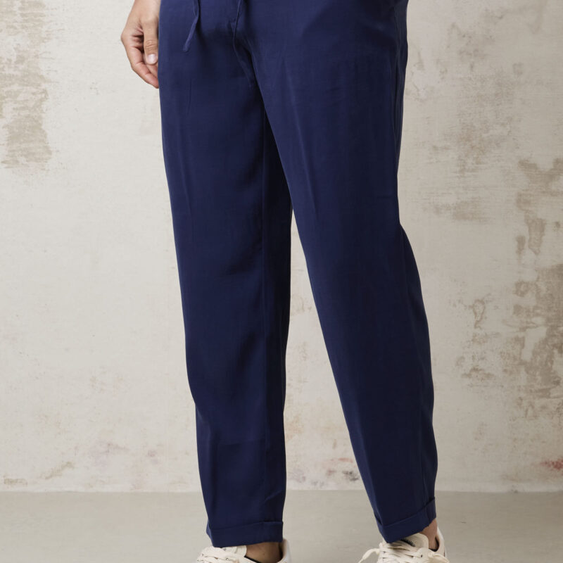 pvnk 1750 Men's Blue Cargo Pants - Stylish & Functional Slim Fit