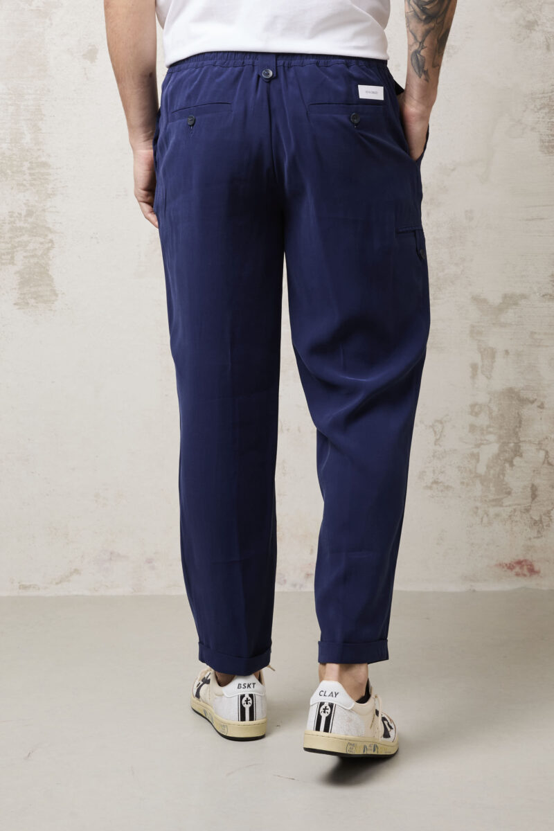 pvnk 1750 Men's Blue Cargo Pants - Stylish & Functional Slim Fit - Image 5