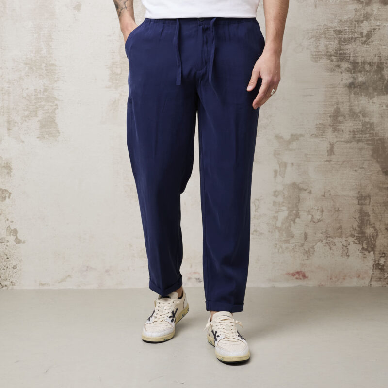 pvnk 1750 Men's Blue Cargo Pants - Stylish & Functional Slim Fit - Image 7