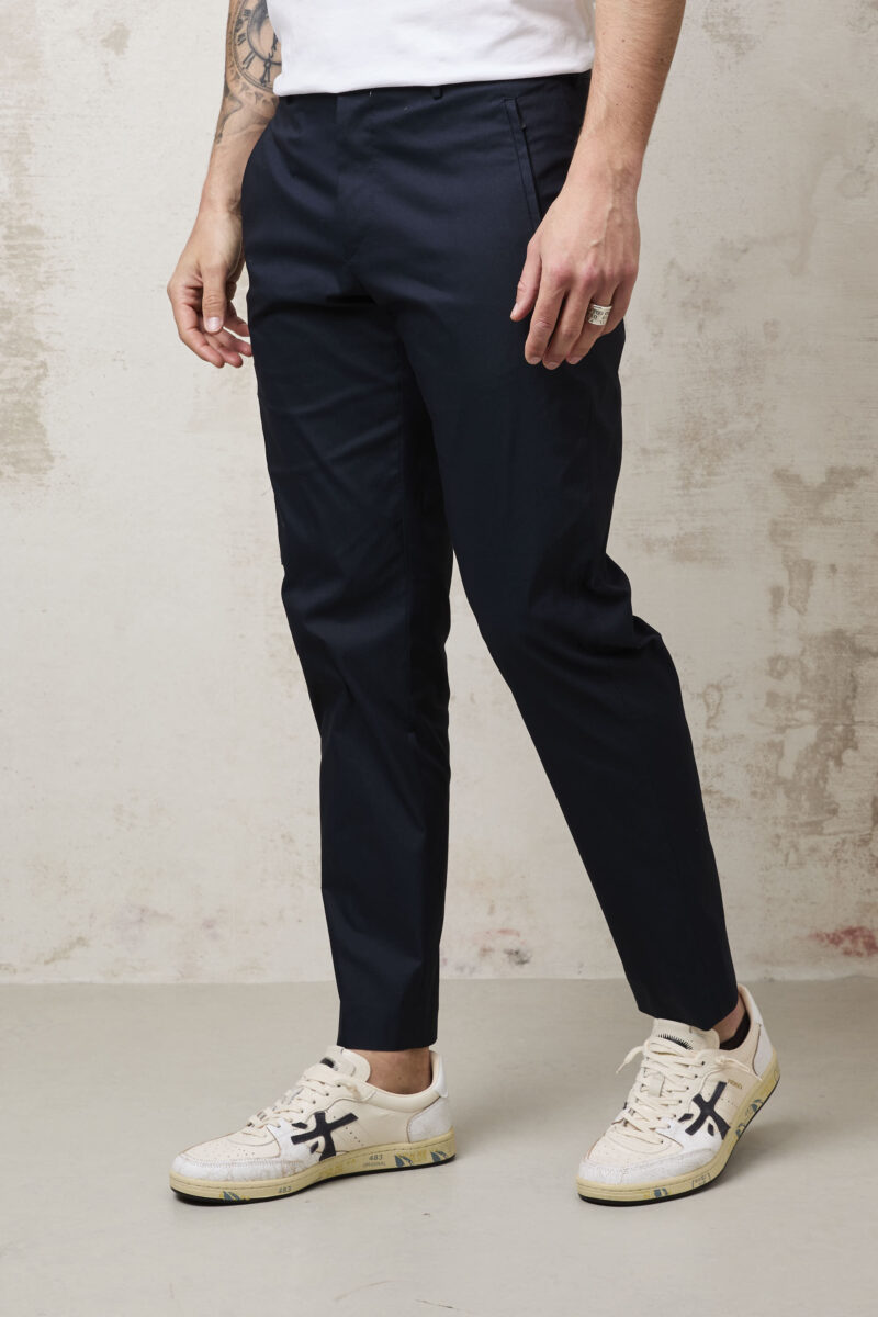 pvnk 1376 Men's Blue Cargo Pants - Stylish & Functional Slim Fit Trousers
