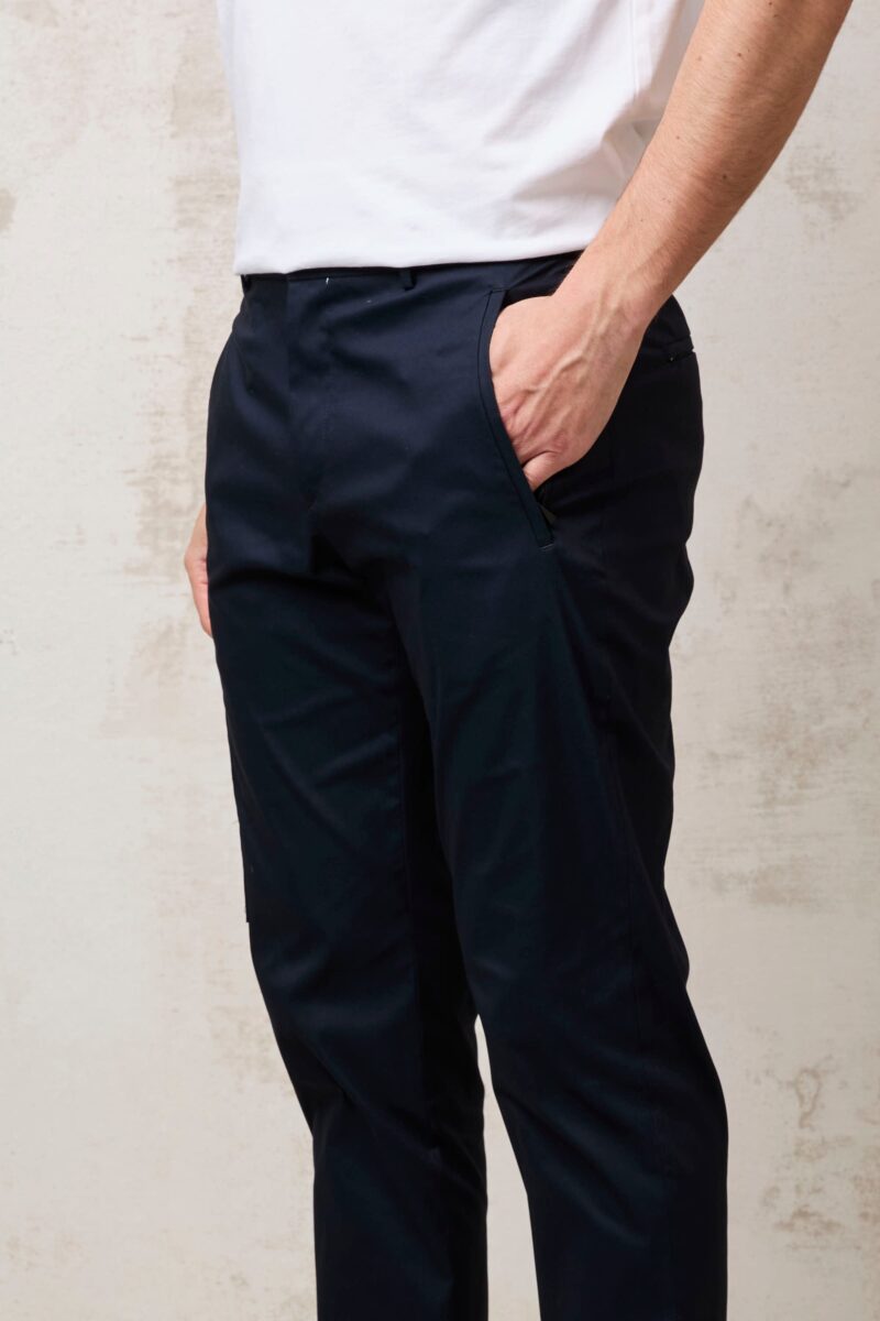pvnk 1376 Men's Blue Cargo Pants - Stylish & Functional Slim Fit Trousers - Image 4