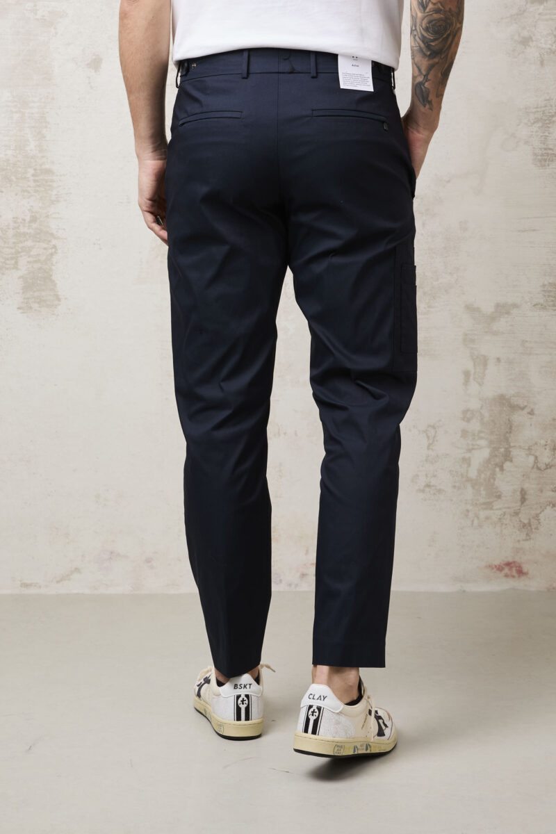 pvnk 1376 Men's Blue Cargo Pants - Stylish & Functional Slim Fit Trousers - Image 5