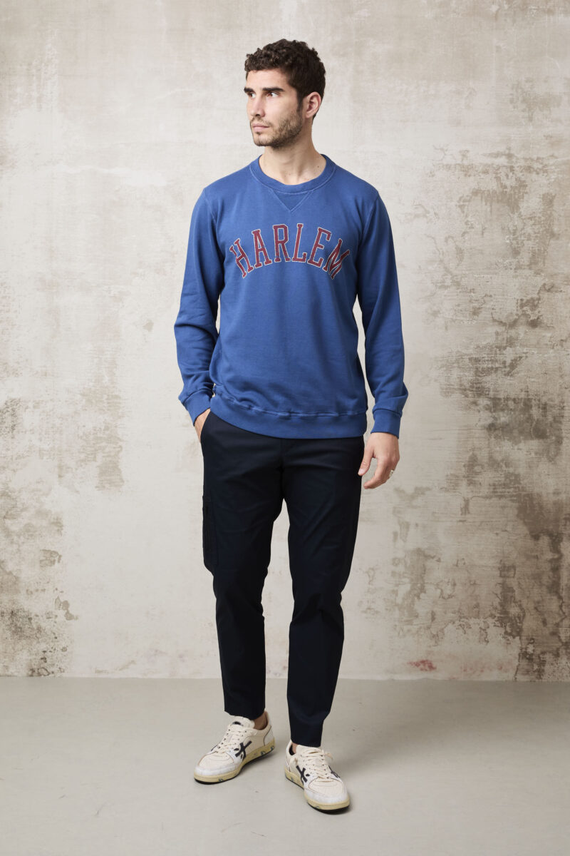 pvnk 1410 Men's Blue Harlem Sweatshirt - Casual & Urban Pullover - Image 2