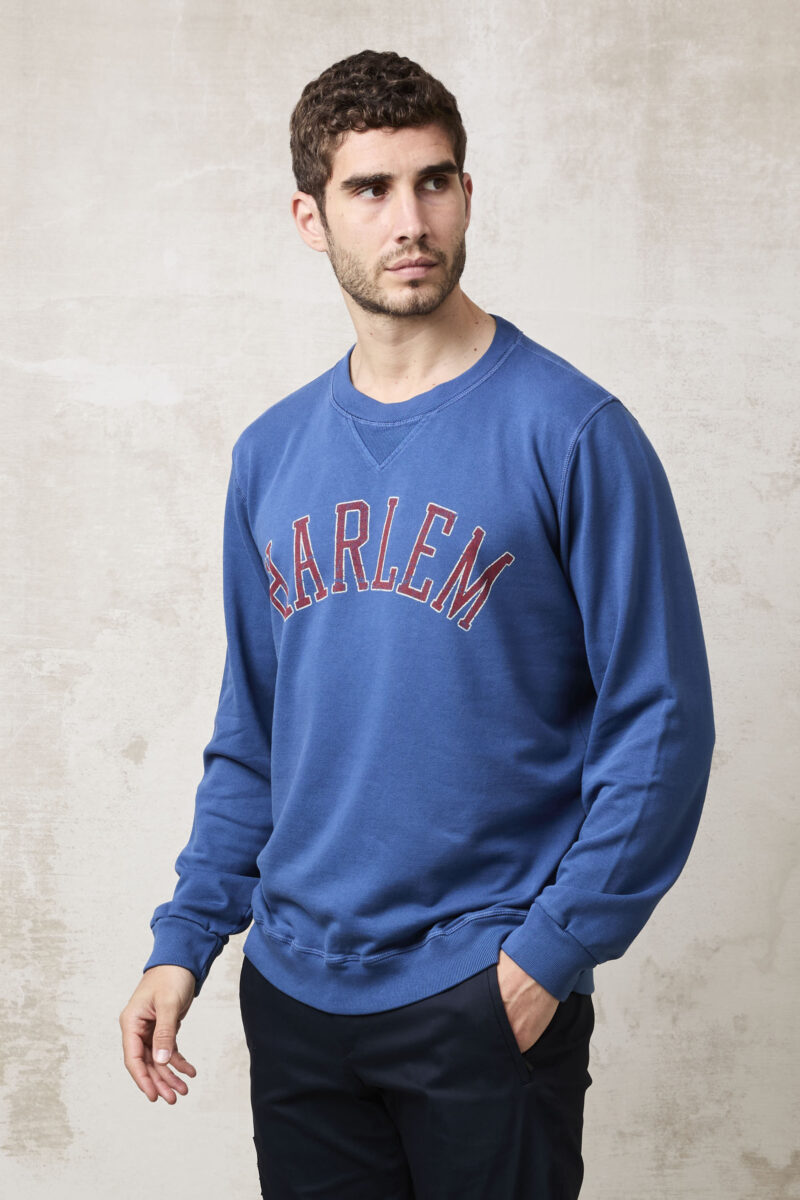 pvnk 1410 Men's Blue Harlem Sweatshirt - Casual & Urban Pullover