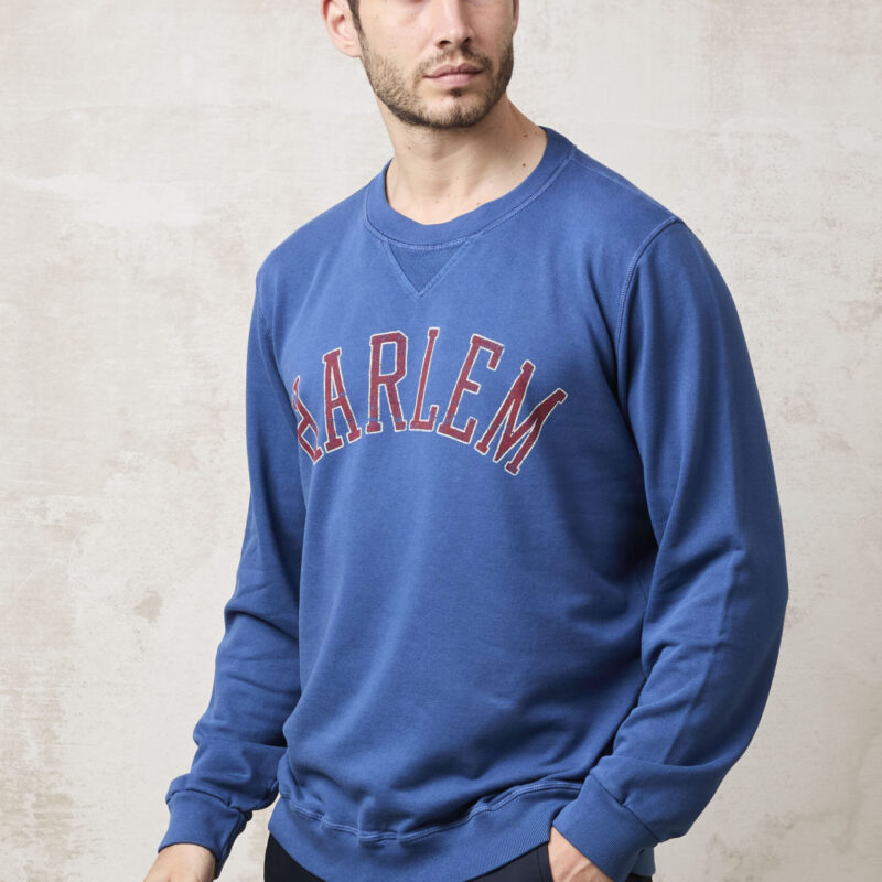 pvnk 1410 Men's Blue Harlem Sweatshirt - Casual & Urban Pullover