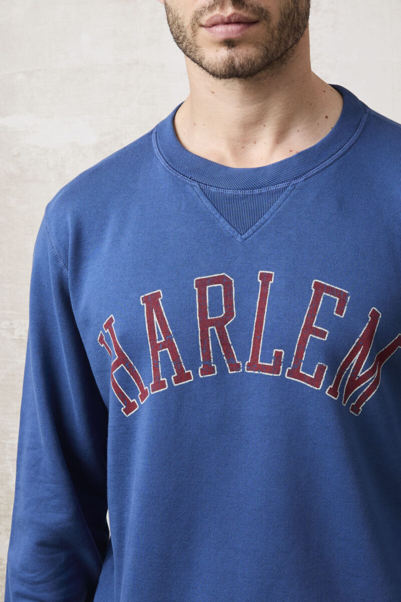 pvnk 1410 Men's Blue Harlem Sweatshirt - Casual & Urban Pullover - Image 6
