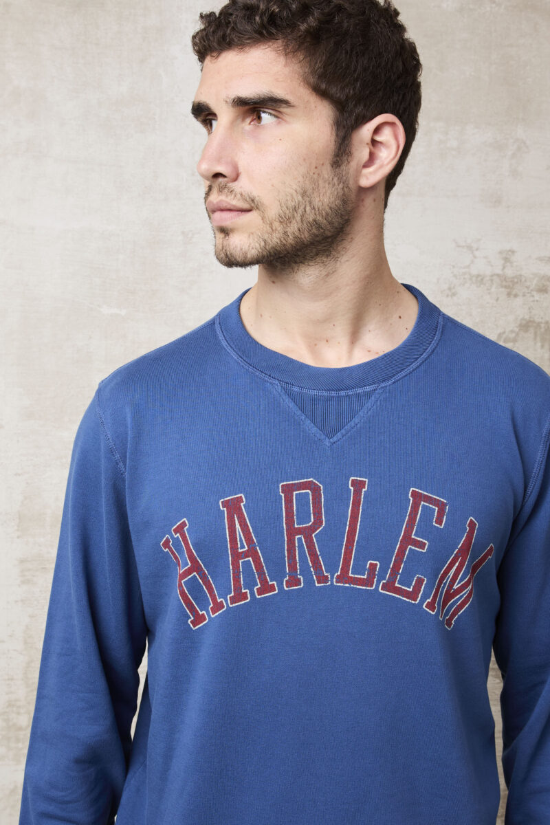 pvnk 1410 Men's Blue Harlem Sweatshirt - Casual & Urban Pullover - Image 7