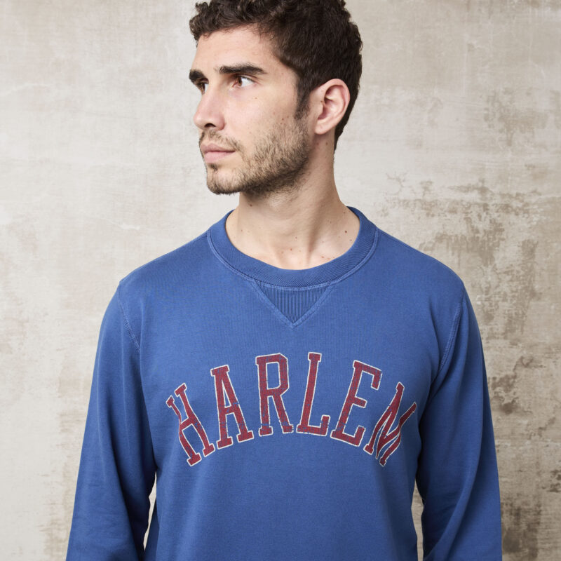 pvnk 1410 Men's Blue Harlem Sweatshirt - Casual & Urban Pullover - Image 8