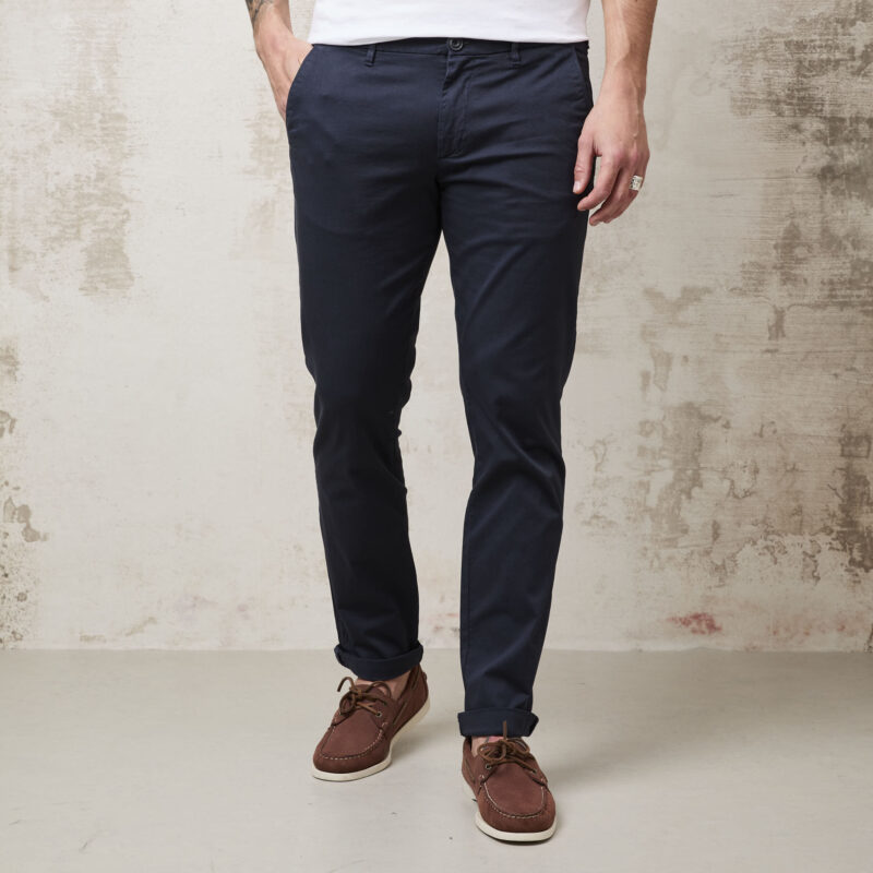 pvnk 1130 Men's Blue Chino Pants - Comfortable & Stylish Slim Fit - Image 7