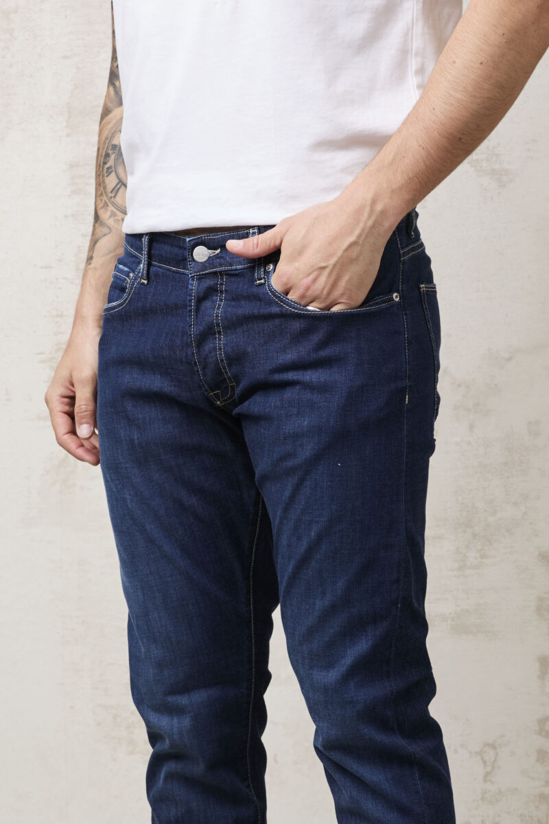 pvnk 1585 Men's Dylan Slim Fit Jeans - Stylish & Comfortable Denim - Image 4