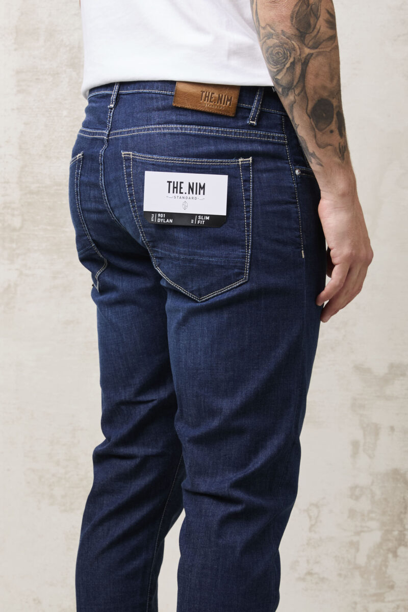 pvnk 1585 Men's Dylan Slim Fit Jeans - Stylish & Comfortable Denim - Image 6
