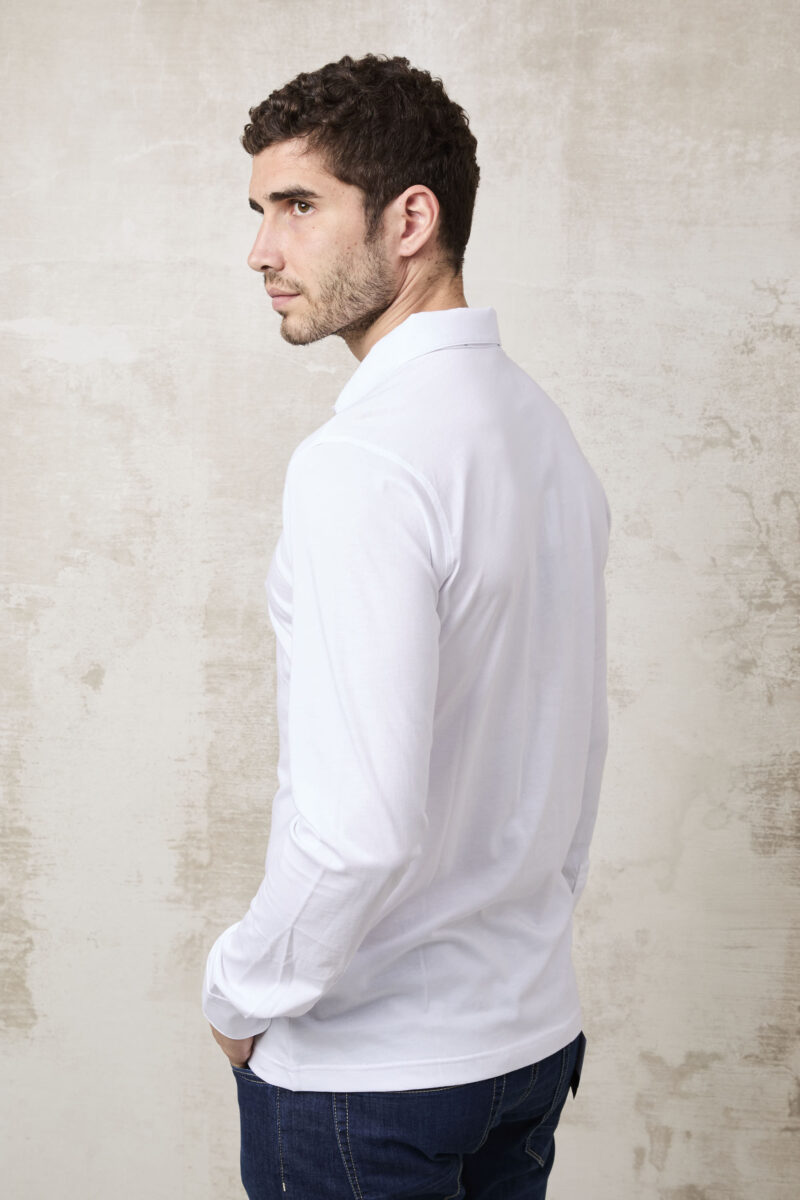 pvnk 1301 Men's White Button-Down Shirt - Elegant & Versatile Casual Shirt - Image 5