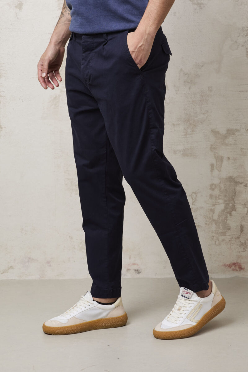 pvnk 1690 Women's Blue Naomi Pants - Slim Fit Elegant Trousers