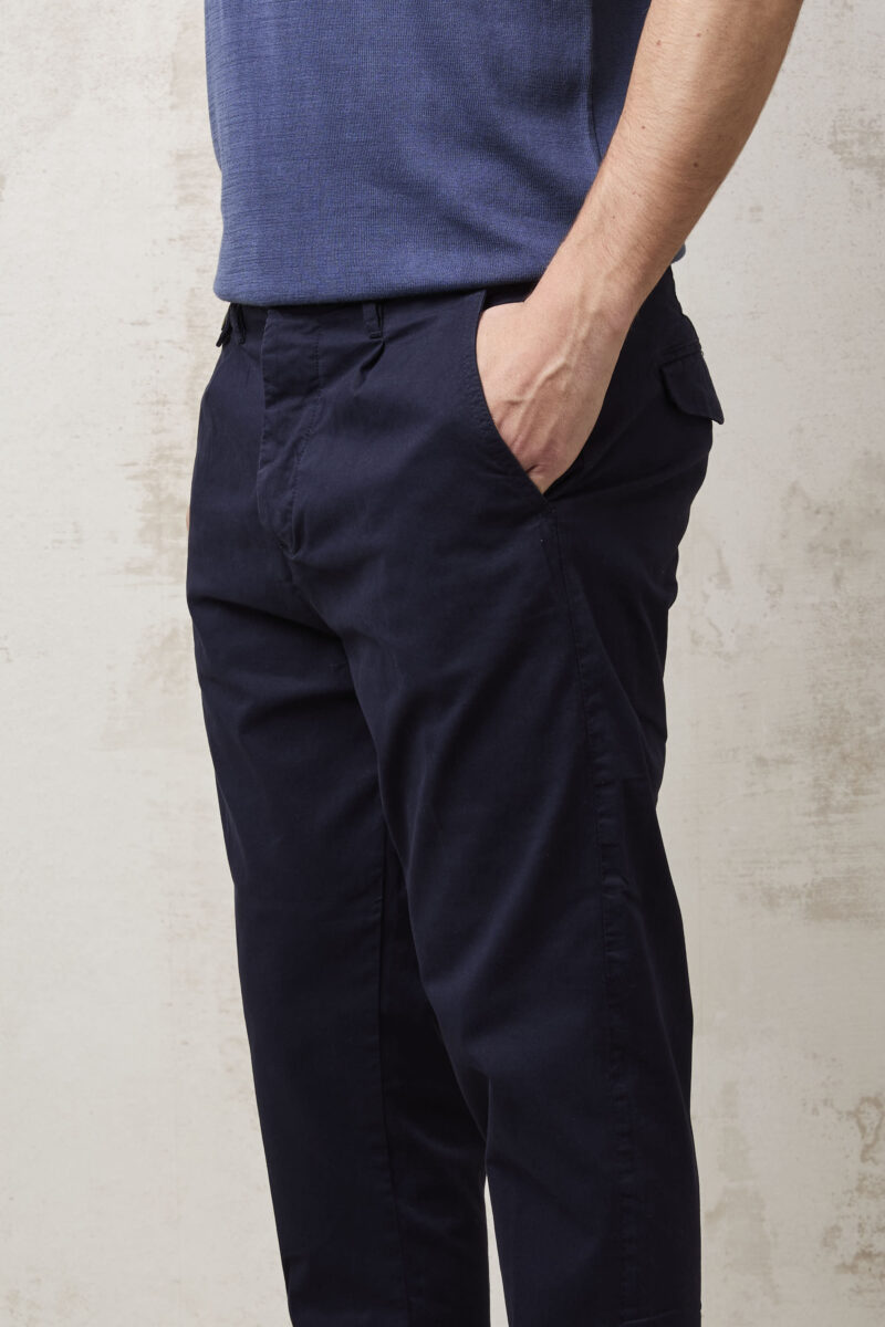 pvnk 1690 Women's Blue Naomi Pants - Slim Fit Elegant Trousers - Image 4