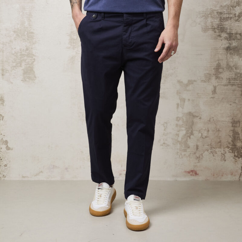pvnk 1690 Women's Blue Naomi Pants - Slim Fit Elegant Trousers - Image 7