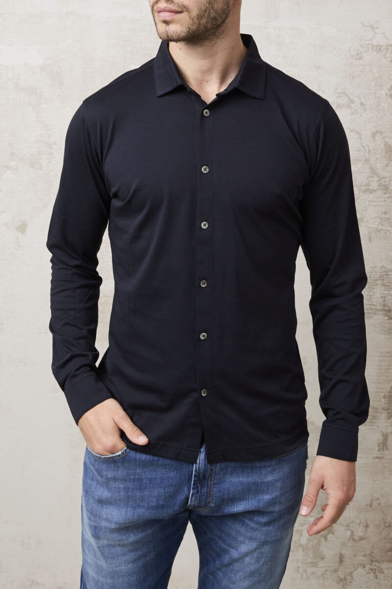 pvnk 1302 Men's Blue Button-Down Shirt - Classic & Versatile Casual Shirt - Image 3