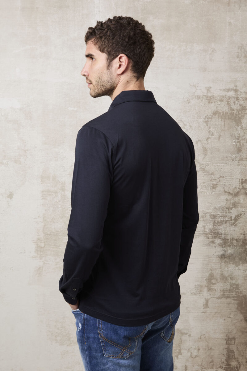 pvnk 1302 Men's Blue Button-Down Shirt - Classic & Versatile Casual Shirt - Image 5