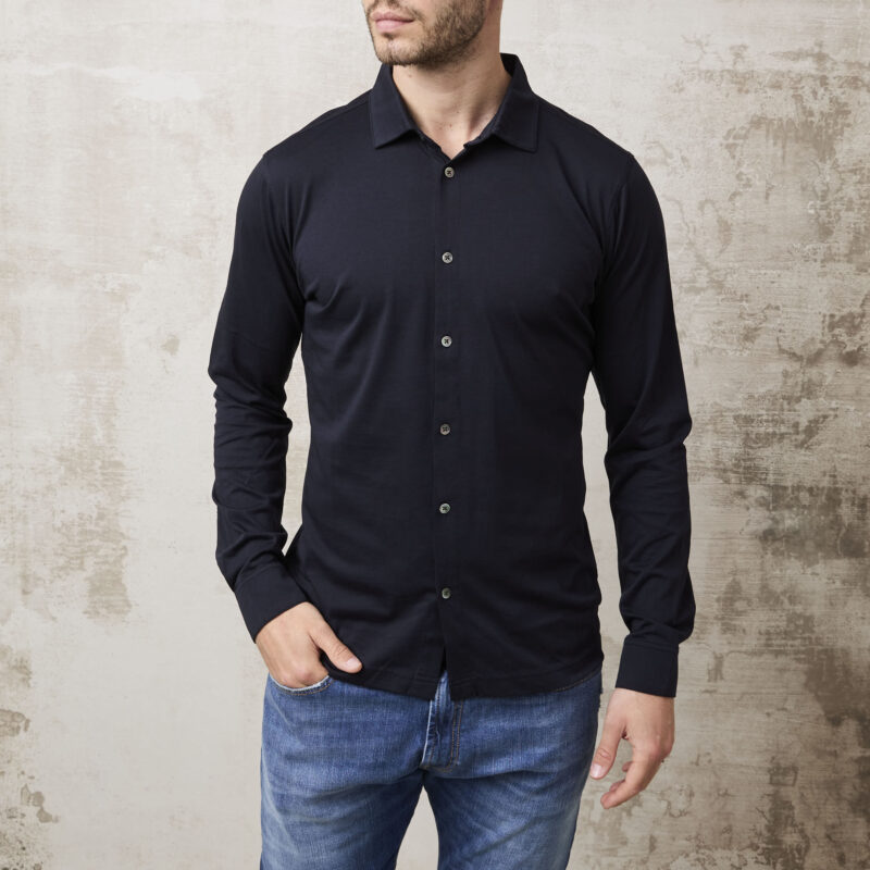 pvnk 1302 Men's Blue Button-Down Shirt - Classic & Versatile Casual Shirt - Image 7